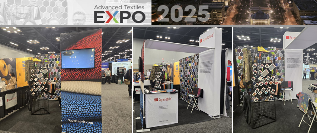 SuperFabric at Advanced Textiles Expo 2025