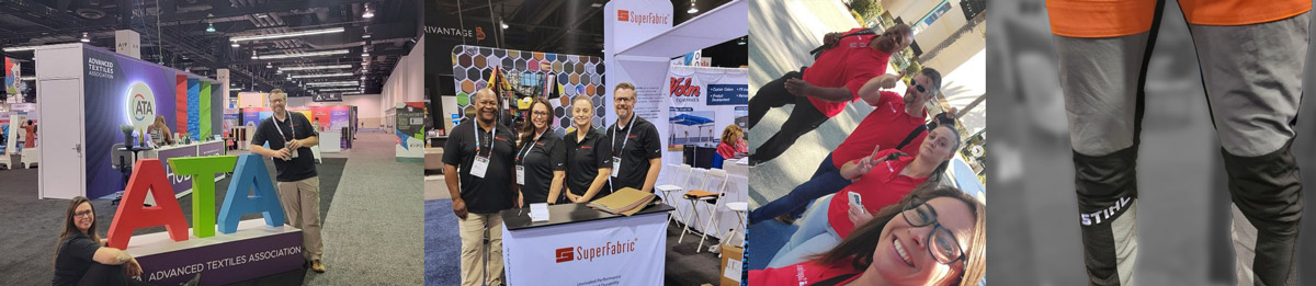 SuperFabric at Advanced Textiles Expo