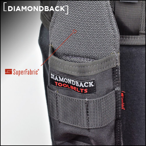 Diamondback pouch with SuperFabric